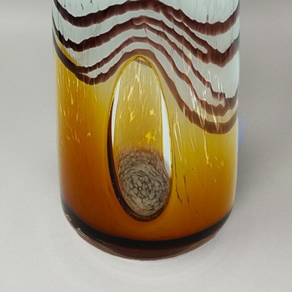 1970s Vase in Murano Glass By LineaArt. Made in Italy - Picture 10 of 10